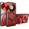 Phonesta CamLock Back Cover hoesje voor HONOR Magic8 Lite - Rood 0