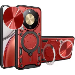 Phonesta CamLock Back Cover hoesje voor HONOR Magic8 Lite - Rood