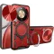 Phonesta CamLock Back Cover hoesje voor HONOR Magic8 Lite - Rood