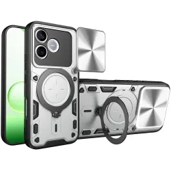 Phonesta CamLock Back Cover hoesje voor HONOR 600 Lite - Zilver