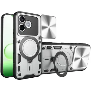 Phonesta CamLock Back Cover hoesje voor HONOR 600 Lite - Zilver