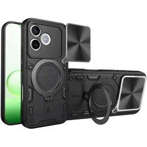 Phonesta CamLock Back Cover hoesje voor HONOR 600 Lite - Zwart