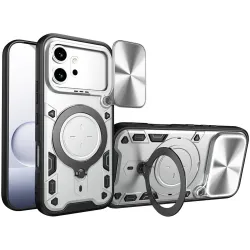 Phonesta CamLock Back Cover hoesje voor HONOR 600/600 Pro - Zilver