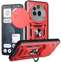 Phonesta CamShield Back Cover hoesje voor Nothing Phone (3a) Pro - Rood