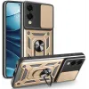 Phonesta CamShield Back Cover hoesje voor Samsung Galaxy S25 Edge - Goud