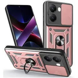 Phonesta CamShield Back Cover hoesje voor Xiaomi Poco X7 Pro - Roségoud