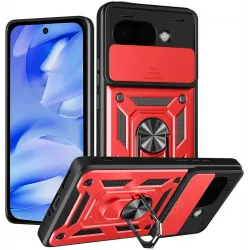Phonesta CamShield Back Cover hoesje voor Google Pixel 9a - Rood