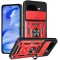 Phonesta CamShield Back Cover hoesje voor Google Pixel 9a - Rood