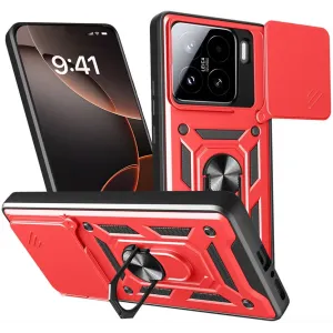 Phonesta CamShield Back Cover hoesje voor Xiaomi 15 - Rood