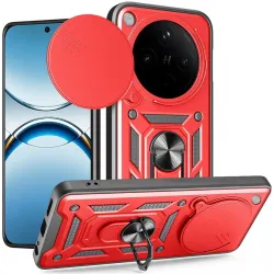 Phonesta CamShield Back Cover hoesje voor Oppo Find X8 Pro - Rood