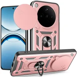 Phonesta CamShield Back Cover hoesje voor Oppo Find X8 Pro - Roségoud