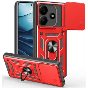 Phonesta CamShield Back Cover hoesje voor Xiaomi Redmi Note 14 5G - Rood