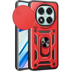 Phonesta CamShield Back Cover hoesje voor Xiaomi Redmi Note 14 Pro 5G / Xiaomi Poco X7 - Rood