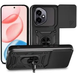 Phonesta CamShield Back Cover hoesje voor HONOR 400 - Zwart