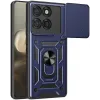 Phonesta CamShield Back Cover hoesje voor Motorola Edge 60 Pro - Blauw