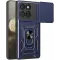 Phonesta CamShield Back Cover hoesje voor Motorola Edge 60 Pro - Blauw