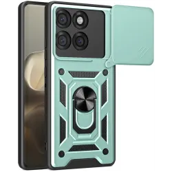 Phonesta CamShield Back Cover hoesje voor Motorola Edge 60 Pro - Groen