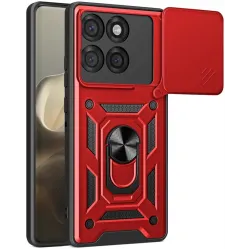 Phonesta CamShield Back Cover hoesje voor Motorola Edge 60 Pro - Rood