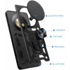 Phonesta CamShield Back Cover hoesje voor HONOR Magic8 Lite - Zwart 1