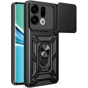 Phonesta CamShield Back Cover hoesje voor Oppo Find X9 - Zwart