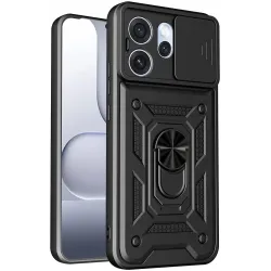 Phonesta CamShield Back Cover hoesje voor Oppo Reno15 Pro - Zwart