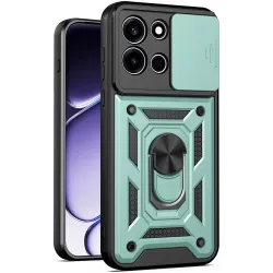 Phonesta CamShield Back Cover hoesje voor OnePlus Nord 6 - Groen