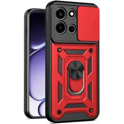 Phonesta CamShield Back Cover hoesje voor OnePlus Nord 6 - Rood