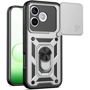 Phonesta CamShield Back Cover hoesje voor HONOR 600 Lite - Zilver