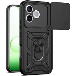 Phonesta CamShield Back Cover hoesje voor HONOR 600 Lite - Zwart