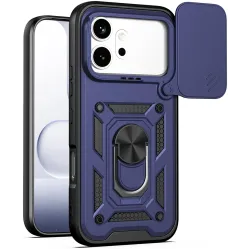 Phonesta CamShield Back Cover hoesje voor HONOR 600/600 Pro - Blauw