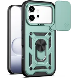 Phonesta CamShield Back Cover hoesje voor HONOR 600/600 Pro - Groen