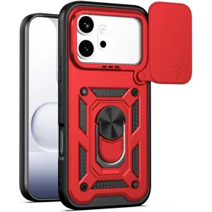 Phonesta CamShield Back Cover hoesje voor HONOR 600/600 Pro - Rood