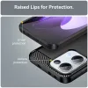 Phonesta Carbon Silicone Back Cover hoesje voor Oppo Reno13 - Zwart 6