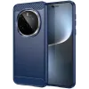 Phonesta Carbon Silicone Back Cover hoesje voor HONOR Magic7 Pro - Blauw