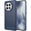 Phonesta Carbon Silicone Back Cover hoesje voor OnePlus 13R - Blauw