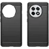 Phonesta Carbon Silicone Back Cover hoesje voor OnePlus 13R - Zwart 2