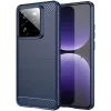 Phonesta Carbon Silicone Back Cover hoesje voor Realme GT 7 Pro - Blauw