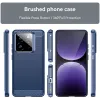 Phonesta Carbon Silicone Back Cover hoesje voor Realme GT 7 Pro - Blauw 8