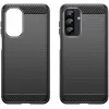 Phonesta Carbon Silicone Back Cover hoesje voor Samsung Galaxy A26 - Zwart 2