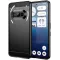 Phonesta Carbon Silicone Back Cover hoesje voor Nothing Phone (3a) - Zwart