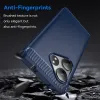 Phonesta Carbon Silicone Back Cover hoesje voor Realme GT 6 - Blauw 3
