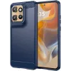 Phonesta Carbon Silicone Back Cover hoesje voor Motorola Edge 60 Neo/Edge 50 Neo / ThinkPhone 25 - Blauw