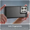 Phonesta Carbon Silicone Back Cover hoesje voor Motorola Edge 50 Pro - Zwart 5