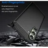 Phonesta Carbon Silicone Back Cover hoesje voor Samsung Galaxy S24 FE - Zwart 3