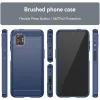 Phonesta Carbon Silicone Back Cover hoesje voor Samsung Galaxy Xcover 7 Pro - Blauw 2