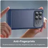 Phonesta Carbon Silicone Back Cover hoesje voor Xiaomi Poco F8 Ultra - Blauw 5