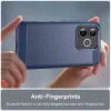 Phonesta Carbon Silicone Back Cover hoesje voor HONOR 600 Lite - Blauw 4