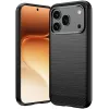Phonesta Carbon Silicone Back Cover hoesje voor HONOR 600/600 Pro - Zwart 0
