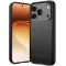 Phonesta Carbon Silicone Back Cover hoesje voor HONOR 600/600 Pro - Zwart