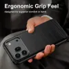 Phonesta Carbon Silicone Back Cover hoesje voor HONOR 600/600 Pro - Zwart 1